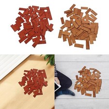 100Pcs Dollhouse Flooring