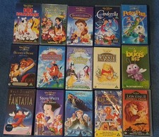 Disney VHS Collection, 15x Tapes