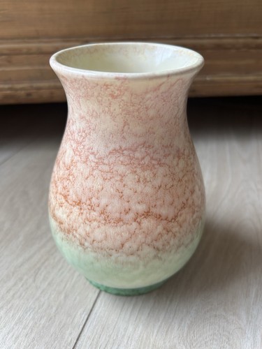 Vintage sylvac mottled vase - vintage,