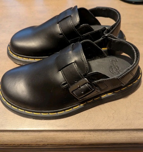 Martens black leather - dr.,