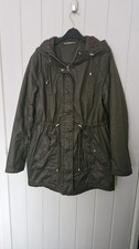 Wax Look Padded Jacket Size 16