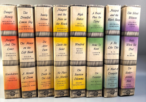 Vintage detective book club - book, 8