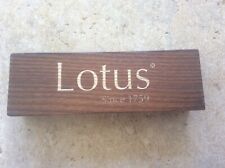 Vintage lotus shoes wooden advertising sign wood advert 6" Mint condition 