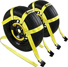 Tow Dolly Basket Straps Flat