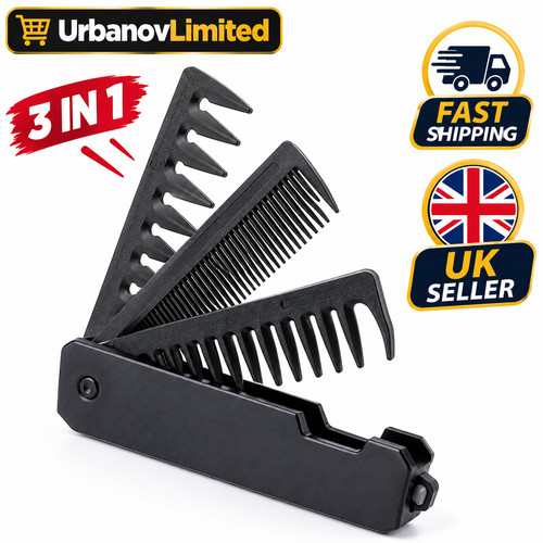 Folding steel hair beard - hair,