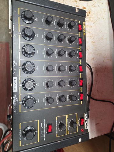Tapco 6000r mixer - 6000r,, ch