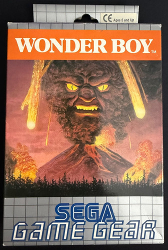Sega game gear wonder - wonder, boy