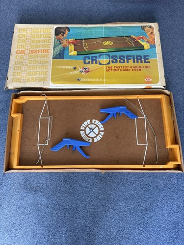 Vintage ideal crossfire table - vintage,