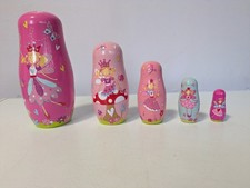 Russian Dolls Set Princess Fairies Lucy Locket of 5