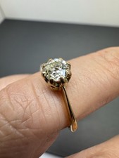 18ct Yellow Gold 1/2ct Diamond