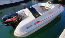 SPORTS BOAT Mercury 15hp  Watermouse DESIGN MICRO BOAT !!! 25mph MY Tender