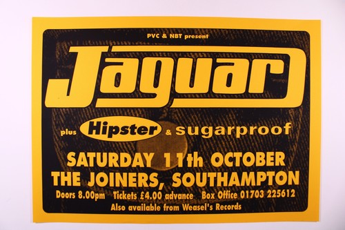 Jaguar band poster - jaguar,