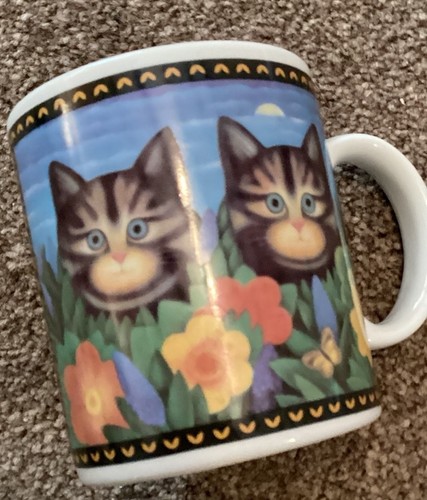 Vintage 1991 naive cats - vintage,