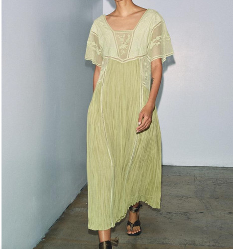 Zara collection embroidered - zara,