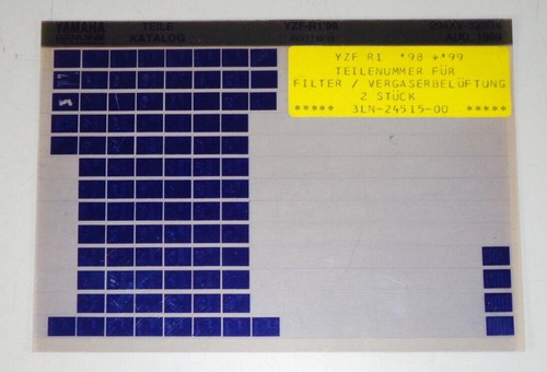Microfich parts catalogue - parts,