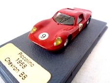 Piccolino 1968 Chevron B8 White Metal Car Kit 1/87 Factory Built 1/76 Rare