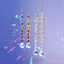 Spiral Garden Rainbow Crystal