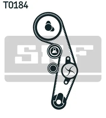 Water pump timing belt kit - timing,