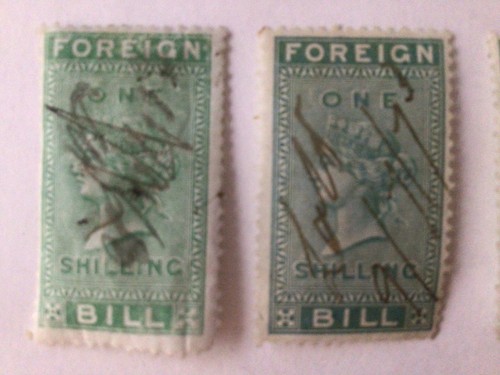 Revenue stamp off - gb,