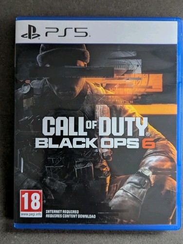 Call duty black ops - black, 6