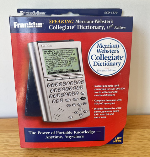 New franklin merriam webster - new,