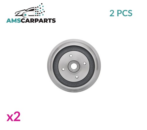 Brake drum pair set - rear, 986