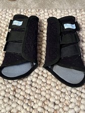 Equilibrium Stretch & Flex Flatwork Wraps , black size large used  