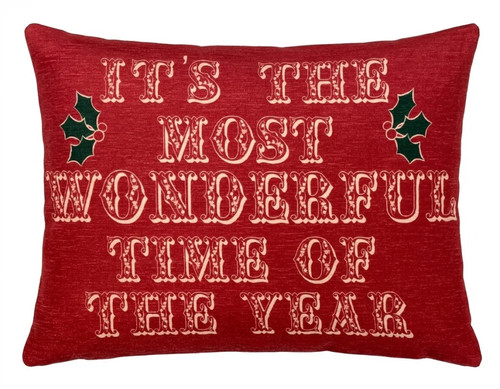 Cushion cover red festive - cushion,