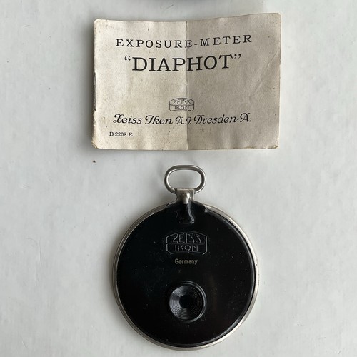 Zeiss ikon diaphot light meter - ikon,