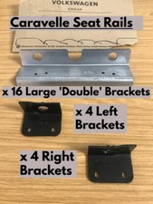 VW Transporter T5 T6 - REINFORCEMENT PLATE BRACKETS - for CARAVELLE SEAT RAILS