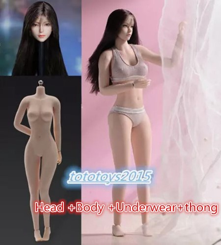 Female pale large bust - female,