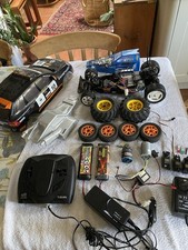 Tamiya Remote Control Car. Futaba T2HR Controller. Shells Batteries Etc. Lots