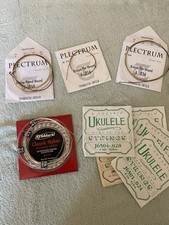 Various Strings Classical. Ukulele and Guitar