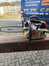 Stihl MS200T top handle chainsaw runs and cuts unserviced 12 inch  bar and chain