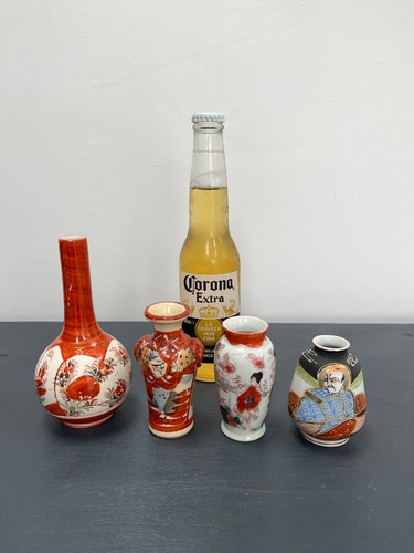 Small oriental vintage vases - small,