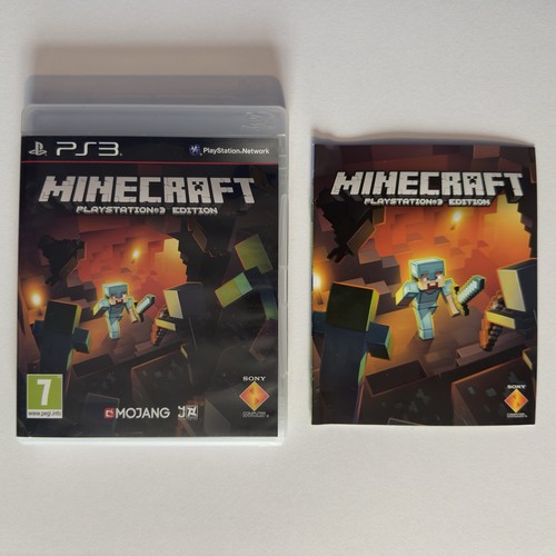 Minecraft ps3 game complete - ps3,