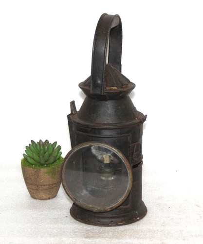 Antique iron lamp - antique,