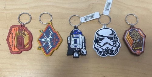 Star wars rubber keyring - star,