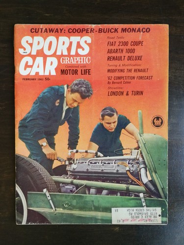 Sports car graphic february - sports,