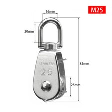 4x Stainless Steel Heavy Duty