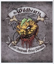 The Wildhearts (Band) Ginger Wildheart Signed Photo Genuine In Person + COA 