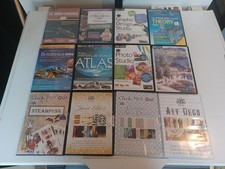 Bundle of 12 PC Software DVDs – Craft Studio, Britannica, Photo Studio,...