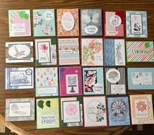 24 handmade  Birthday cards