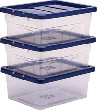 Plastic Tote Box with Lid