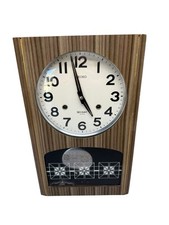 Vintage Seiko 30-Day Wall Clock with Pendulum - Made in Japan
