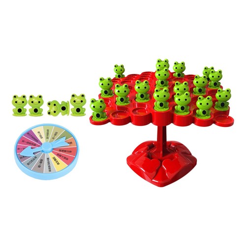 Frog balance tree - tree, board