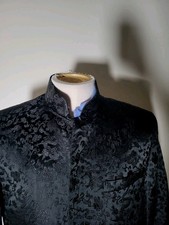 Black Chinese Dragon Jacquard