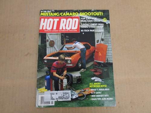 Hot rod magazine january 1984 - rod,