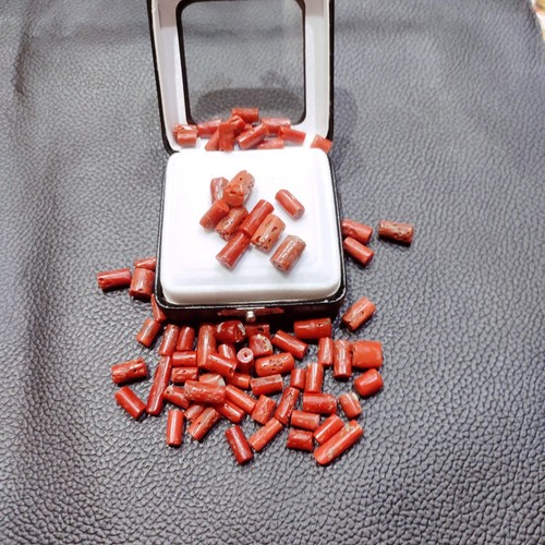Red coral loose beads - coral, gemstone