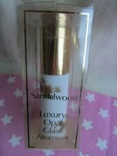 Vintage Morny Luxury Opal Glass Purse Atomiser Sandalwood Spray Boxed Empty